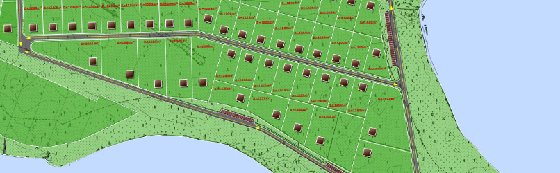 План коттеджного городка