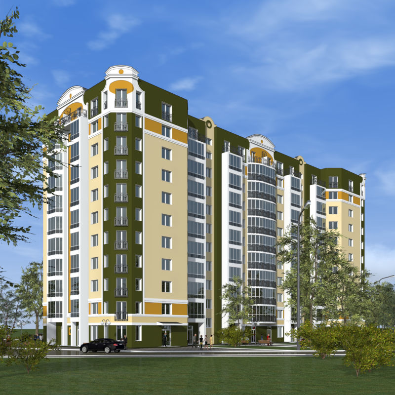 Вид зі сторони двору